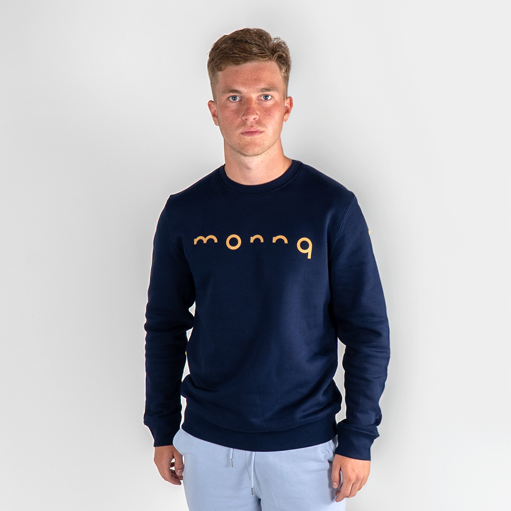 Blue and deals gold sweater