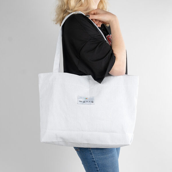 Monnq Totebag Sofia White