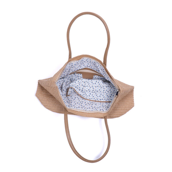 Monnq Straw Bag Magha Wheat