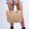 Monnq Straw Bag Magha Wheat