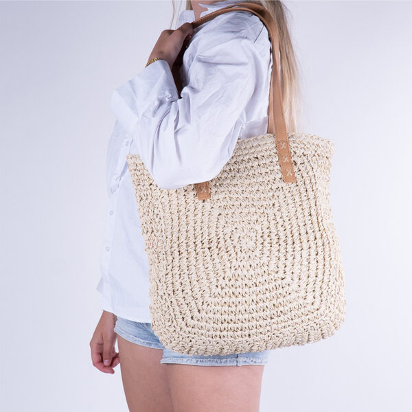 Monnq Straw Bag Naropa Natural