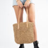 Monnq Straw Bag Naropa Wheat