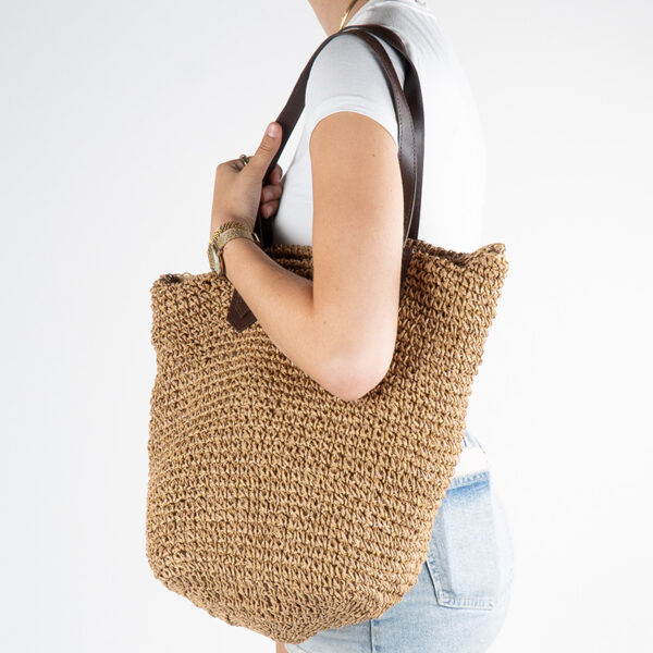 Monnq Straw Bag Trinley Wheat