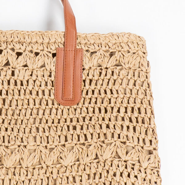 Monnq Straw Bag Tenza Wheat