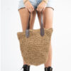 Monnq Straw Bag Trinley Wheat