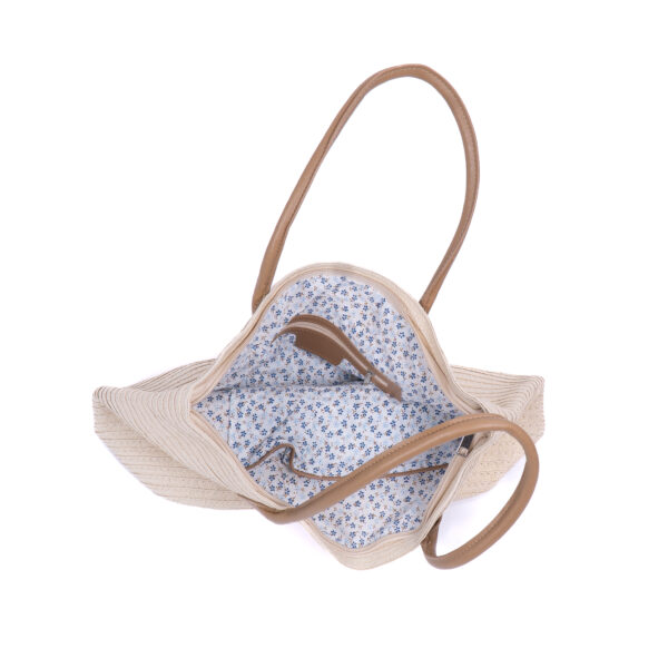 Monnq Straw Bag Magha Natural