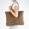 Monnq Straw Bag Maha Wheat