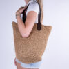 Monnq Straw Bag Trinley Light Brown