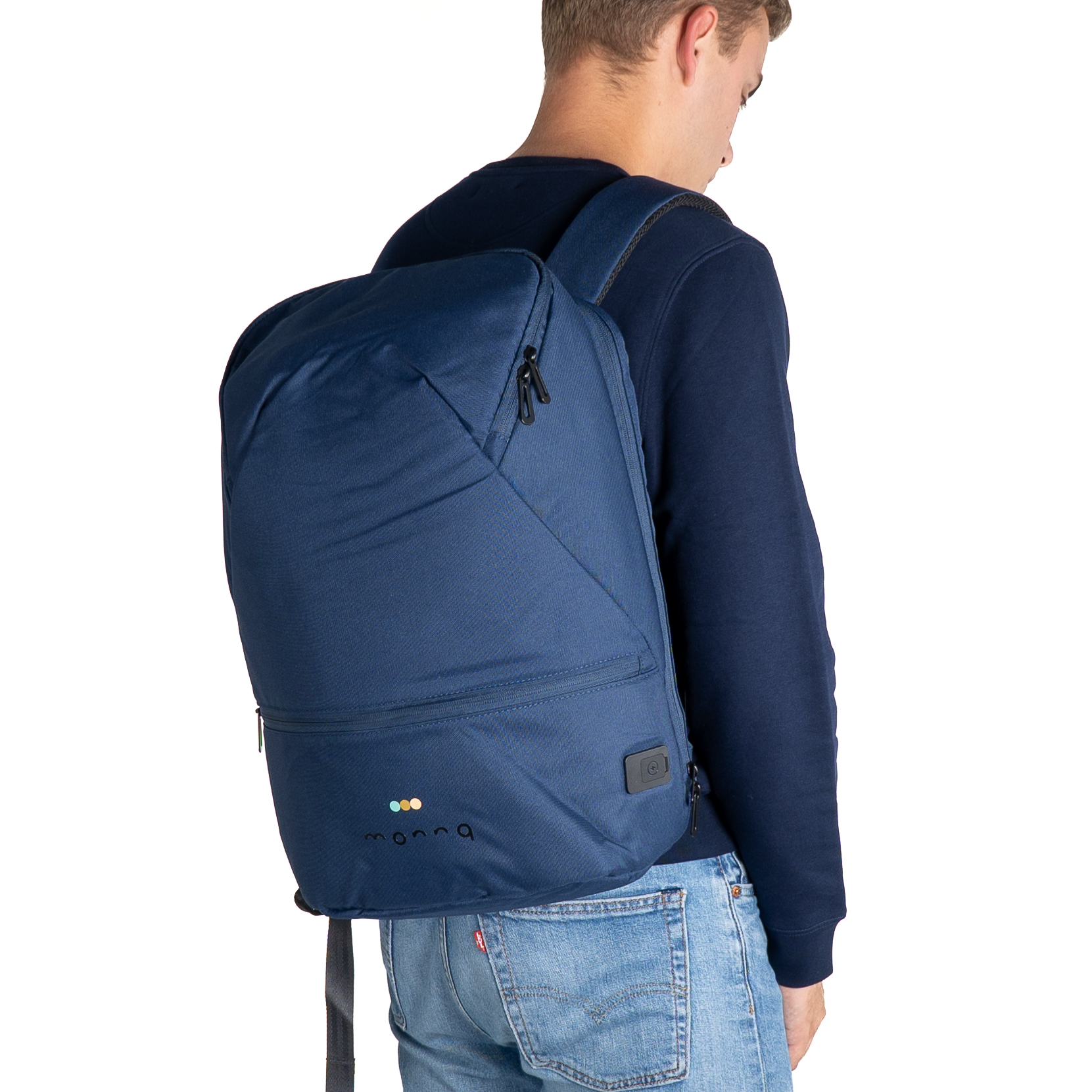 Monnq Backpack Jeronimo French Navy Monnq