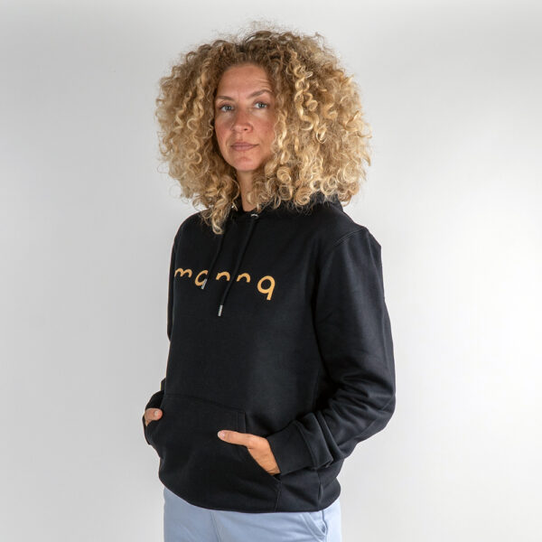 Monnq Classic Hoodie Black (Gold)