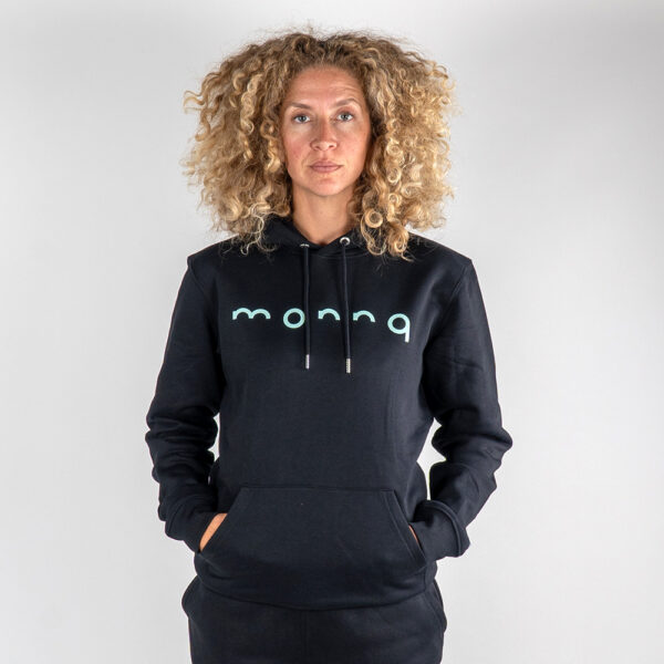 Monnq Classic Hoodie Black (Green)