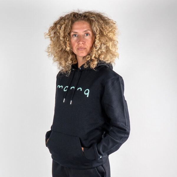Monnq Classic Hoodie Black (Green)