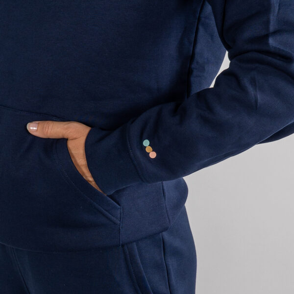 Monnq Classic Hoodie French Navy (Gold)