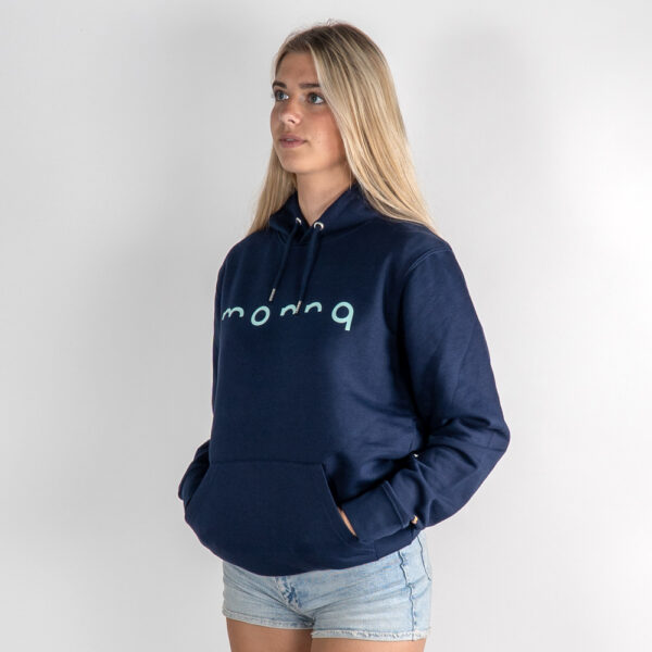 Monnq Classic Hoodie French Navy (Green)