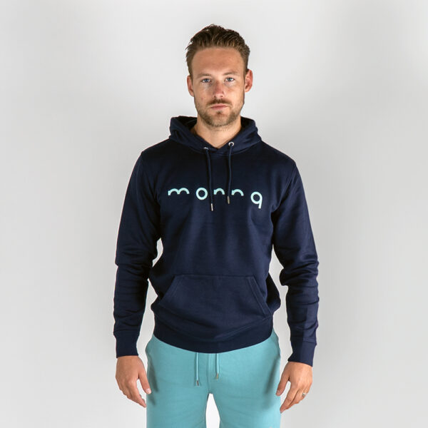 Monnq Classic Hoodie French Navy (Green)