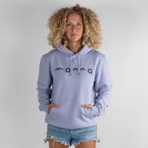 Monnq Classic Hoodie Lavender (Black)