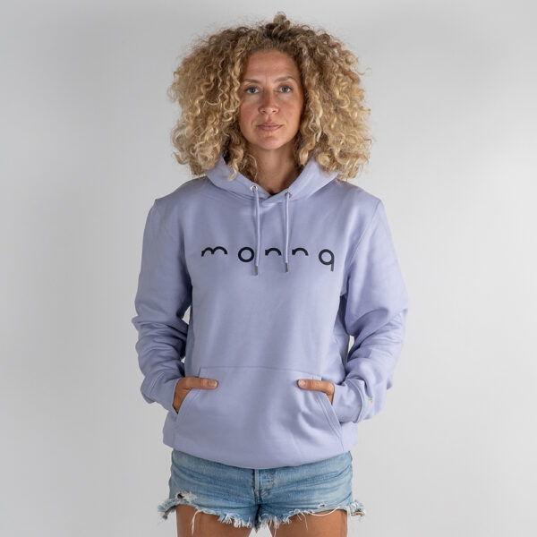 Monnq Classic Hoodie Lavender (Black)