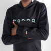Monnq Kids Hoodie Black (Green)