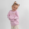 Monnq Kids Hoodie Cotton Pink (Black)