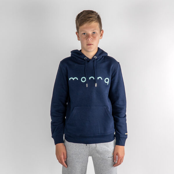 Monnq Kids Hoodie French Navy (Green)