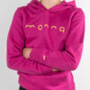 Monnq Kids Hoodie Orchid Flower