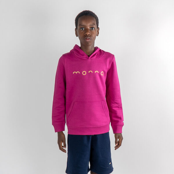 Monnq Kids Hoodie Orchid Flower