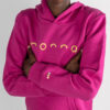 Monnq Kids Hoodie Orchid Flower