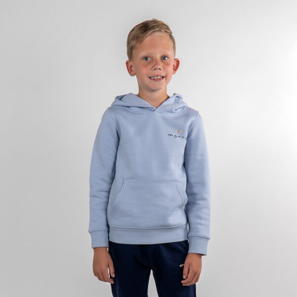 Monnq Kids Hoodie Serene Blue