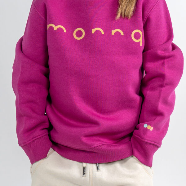 Monnq Kids Sweater Orchid Flower