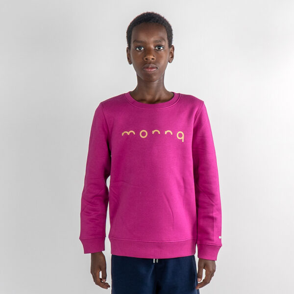 Monnq Kids Sweater Orchid Flower