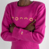 Monnq Kids Sweater Orchid Flower