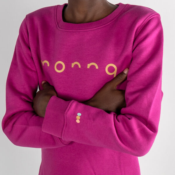 Monnq Kids Sweater Orchid Flower