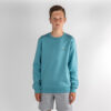 Monnq Kids Sweater Teal Monstera