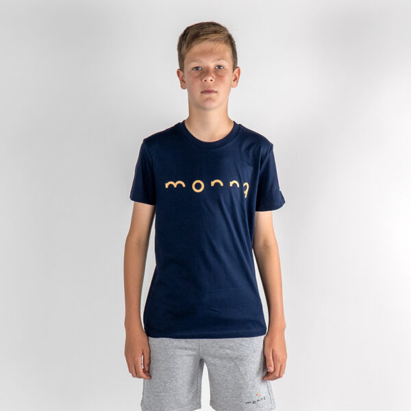 Monnq Kids T-Shirt French Navy (Gold)