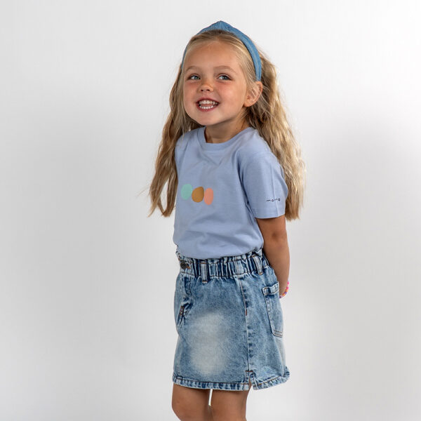 Monnq Kids T-Shirt Serene Blue