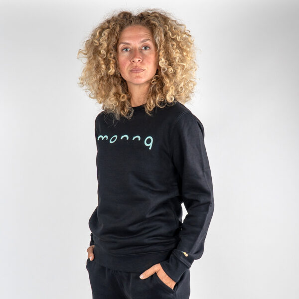 Monnq Sweater Black (Green)