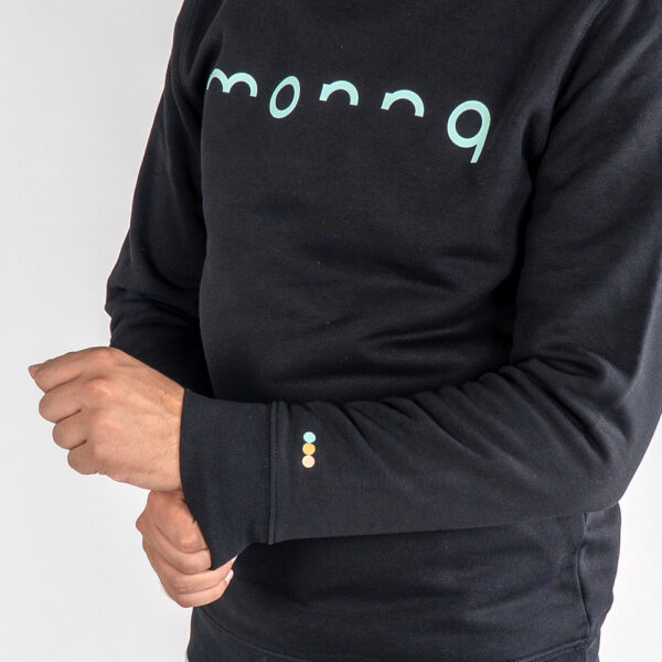 Monnq Sweater Black (Green)