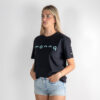 Monnq T-Shirt Black (Green)