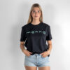 Monnq T-Shirt Black (Green)