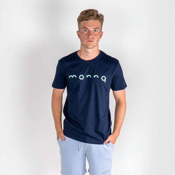 Monnq T-Shirt French Navy (Green)