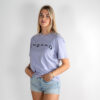 Monnq T-Shirt Lavender (Black)